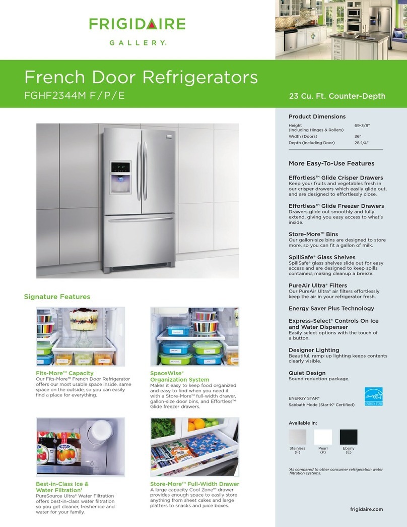 Frigidaire FGHF2344MF Specifications