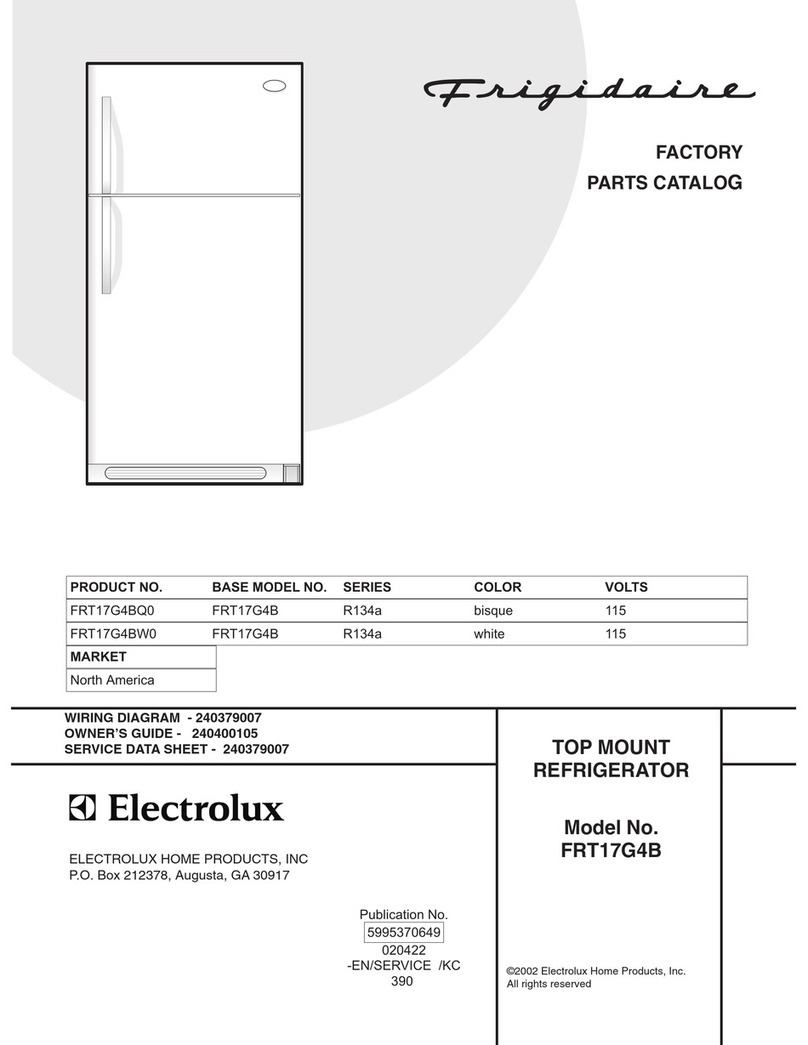 Frigidaire FRT17G4B User manual