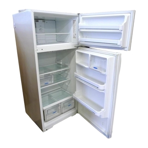 Frigidaire FRT16NRG Factory parts catalog
