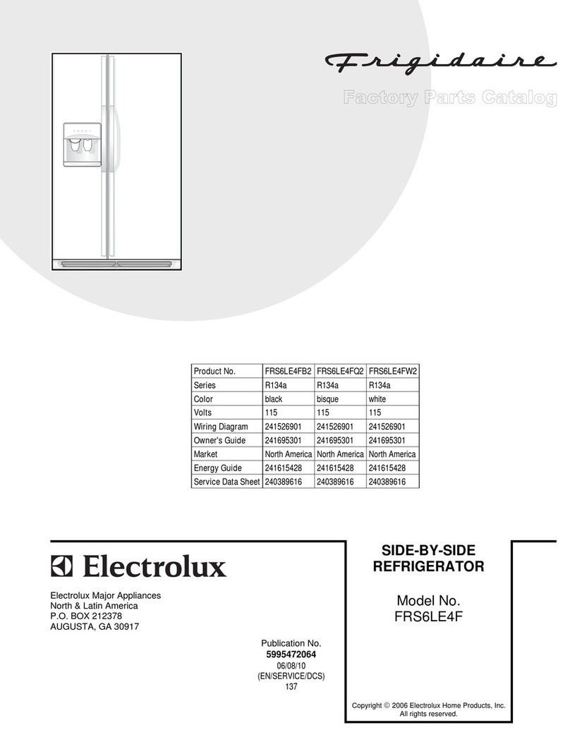 Frigidaire FRS6LE4F User manual
