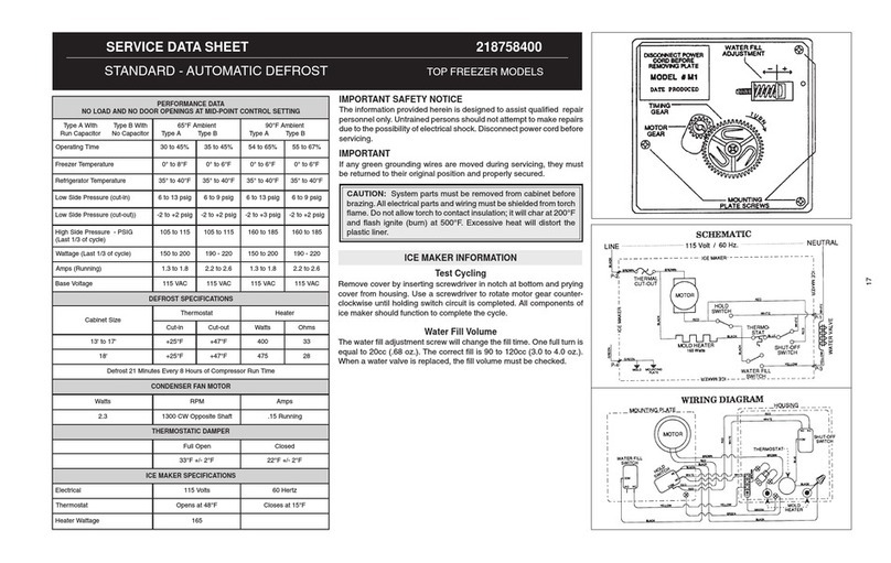 Frigidaire FRT18SJGW0 User guide