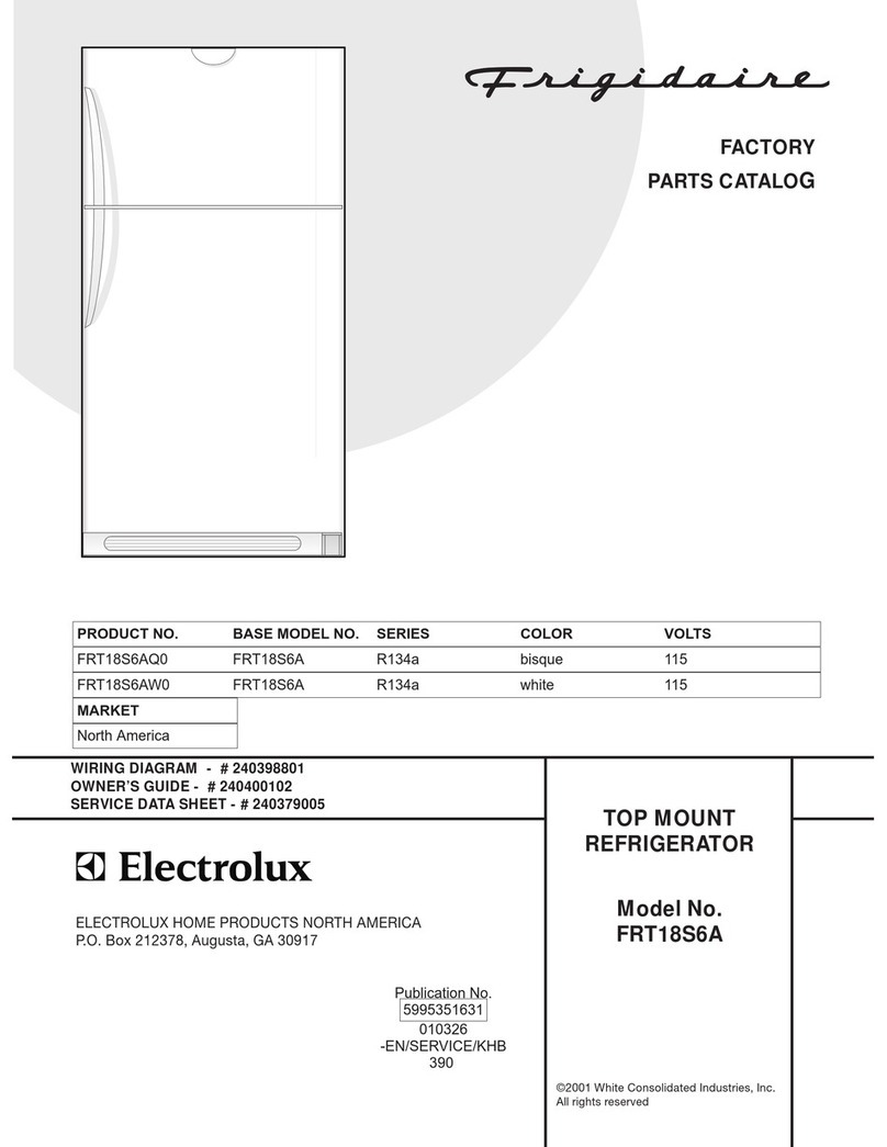 Frigidaire FRT18S6A User manual