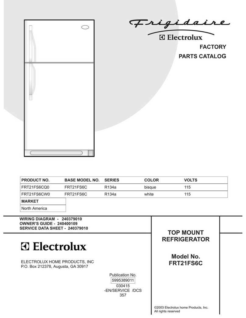 Frigidaire FRT21FS6C User manual