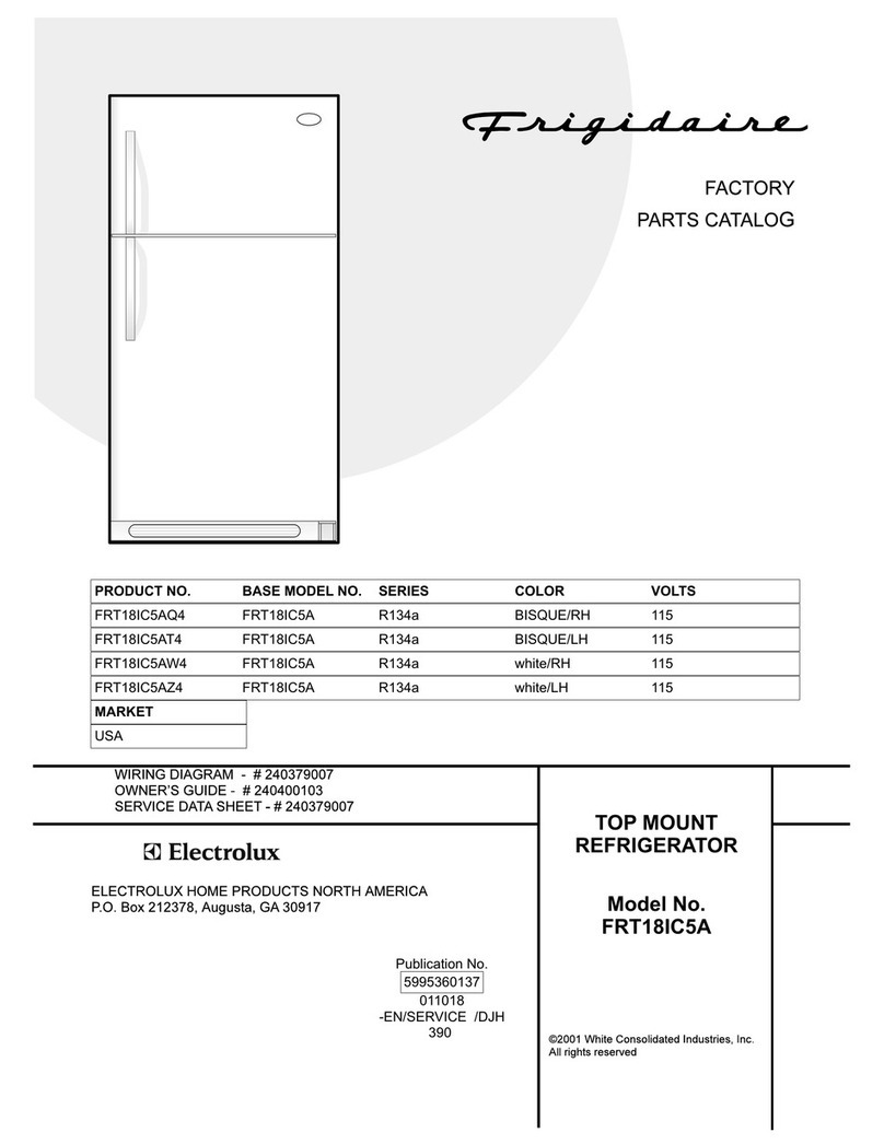 Frigidaire FRT18IC5A User manual