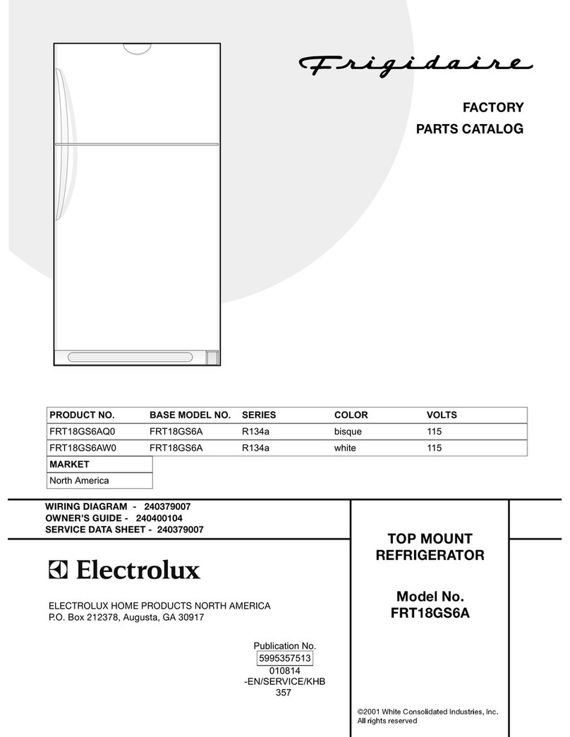 Frigidaire FRT18GS6A User manual