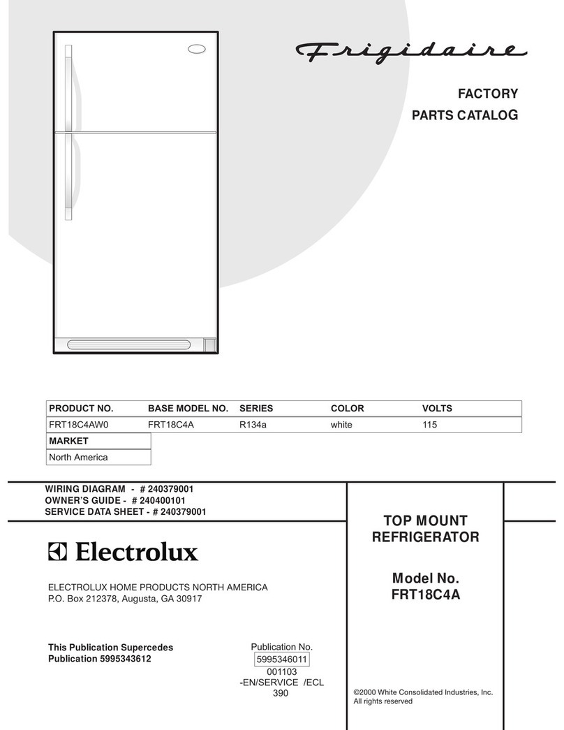 Frigidaire FRT18C4A User manual