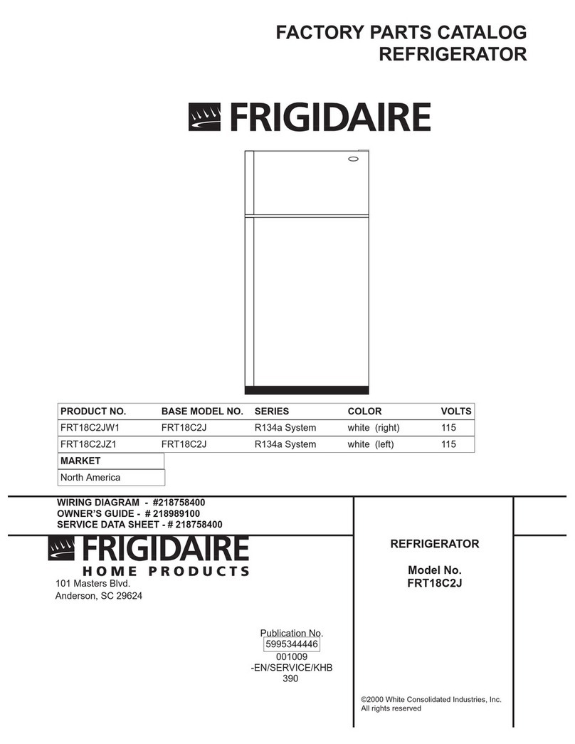 Frigidaire FRT18C2J Manual