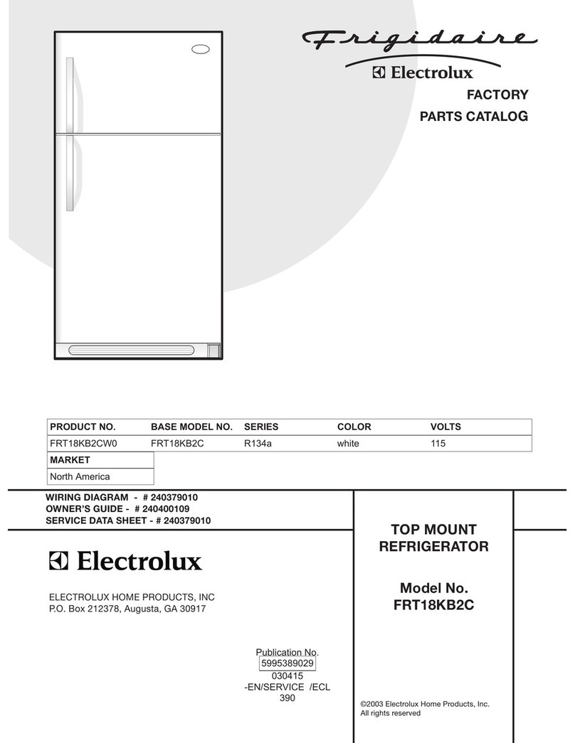 Frigidaire FRT18KB2C User manual