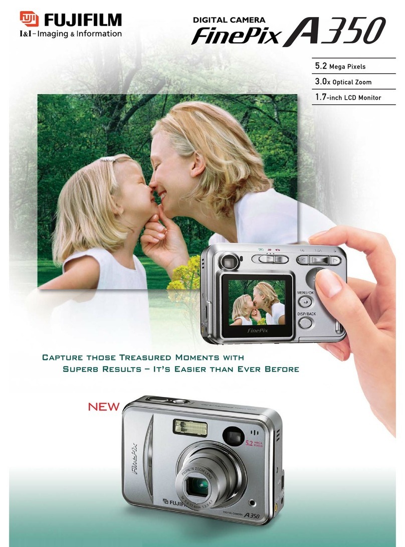 FujiFilm Finepix A350 Specifications