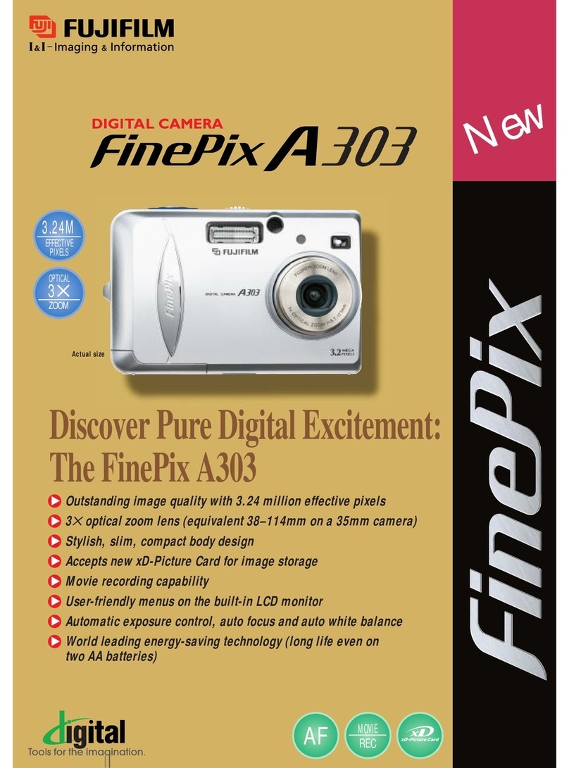 FujiFilm FINEPIX A303 User manual