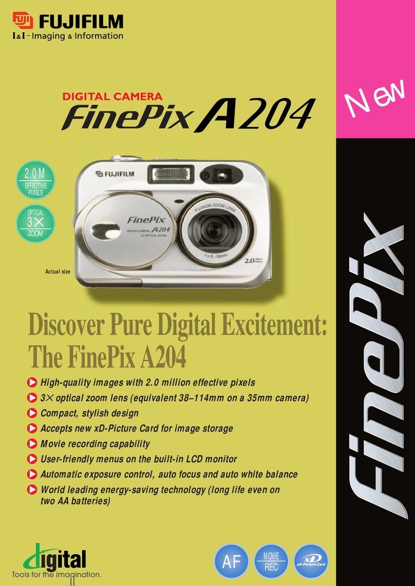 FujiFilm FINEPIX A204 Specifications