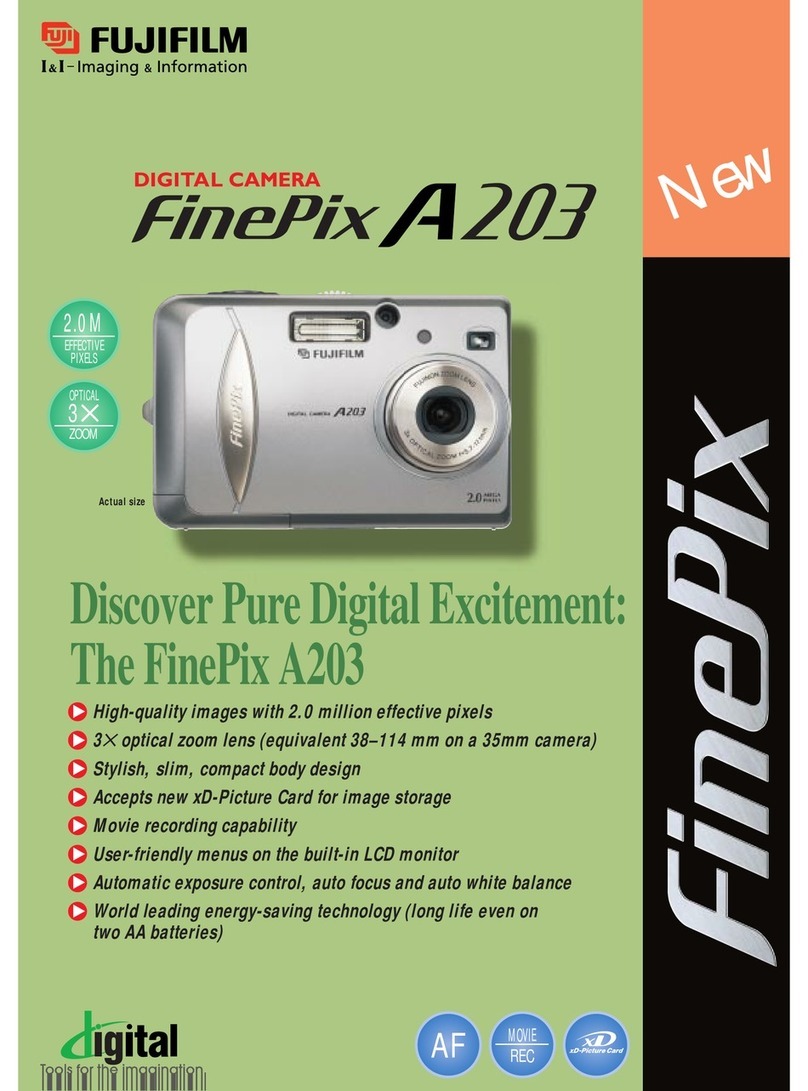 FujiFilm FINEPIX A203 User manual