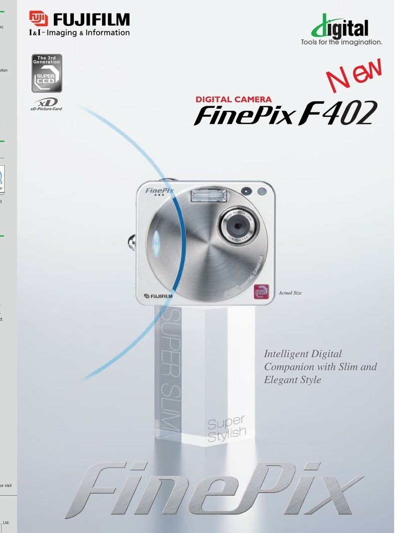 FujiFilm FINEPIX F402 User manual
