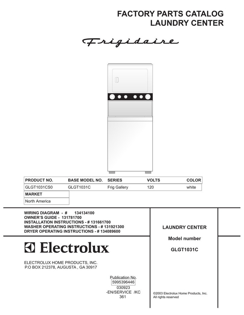 Frigidaire GLGT1031C User manual