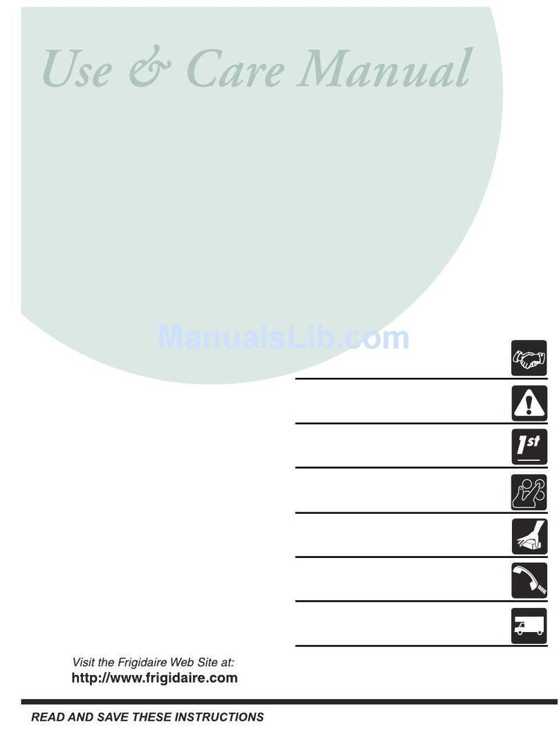 Frigidaire PLEW30S3DCB Use & care manual Frigidaire PLEW30S3DCB Use & care manual