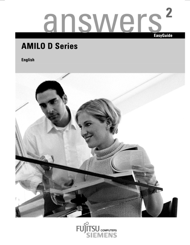 Fujitsu Siemens Computers AMILO D1845 User manual Fujitsu Siemens Computers AMILO D1845 User manual