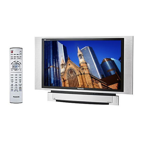 Panasonic PT50DL54 - 50" DLP TV User manual