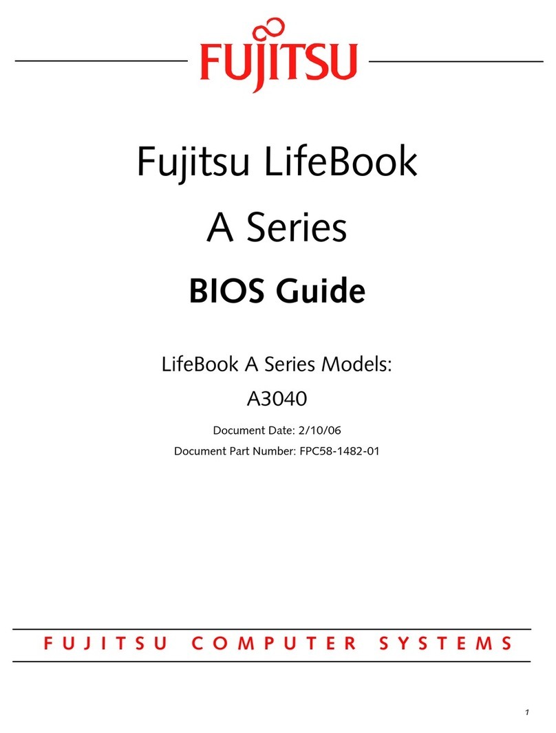 Fujitsu Lifebook A3040 Manual