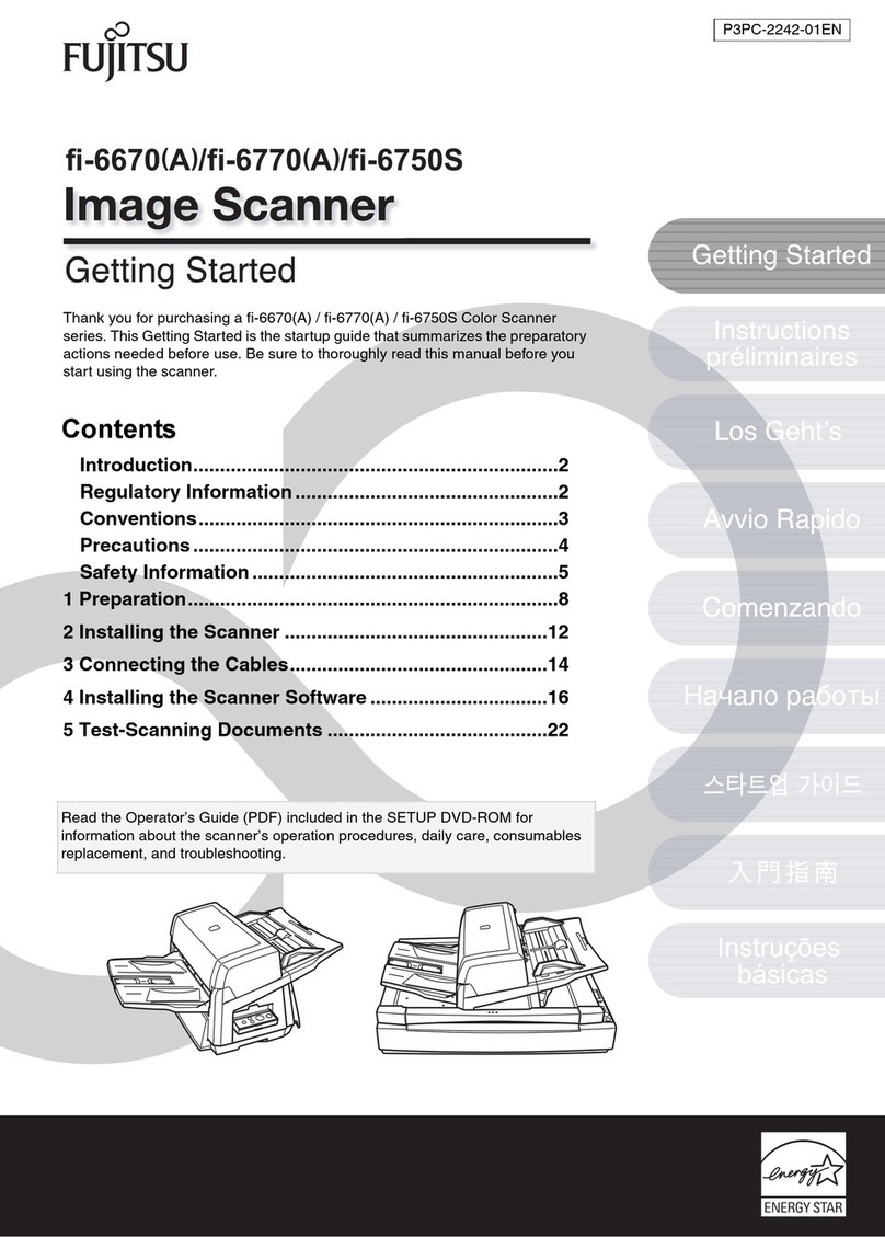 Fujitsu FI-6750S User manual