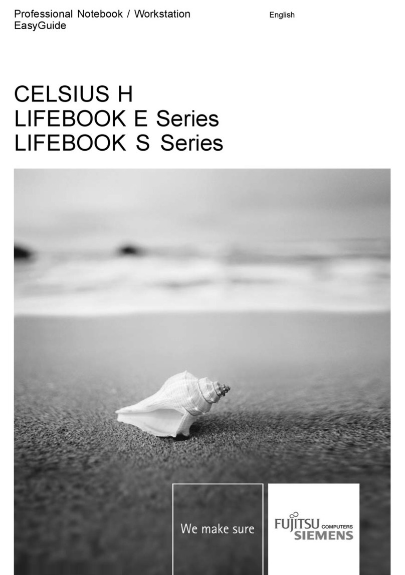 Fujitsu Siemens Computers CELSIUS Mobile H240 Product information sheet