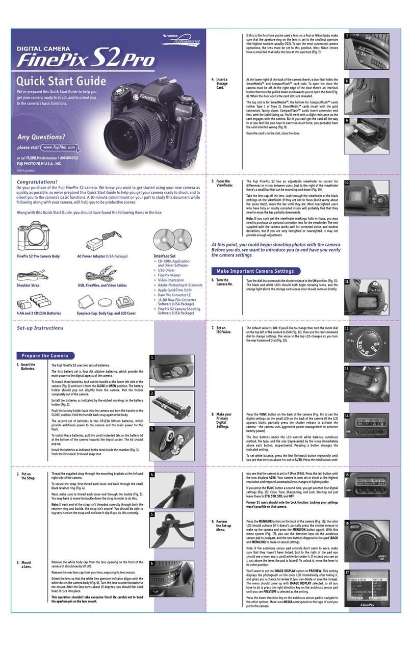 FujiFilm FinePix S2 Pro User manual