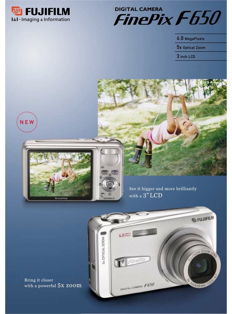 FujiFilm FinePix F650 User manual