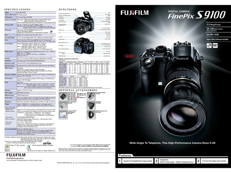FujiFilm FINEPIX S91 00 Series Brochure & specs