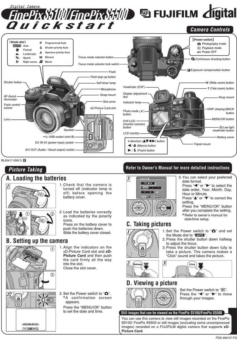 FujiFilm FinePix S5100 User manual