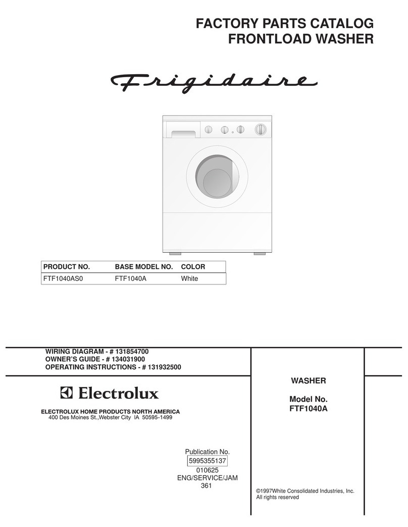 Frigidaire FTF1040A User manual