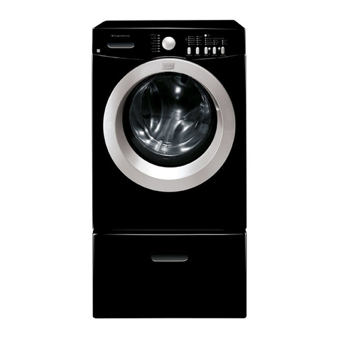 Frigidaire ATF7000EE - Affinity 3.5 Cu. Ft. Front Load... installation instructions