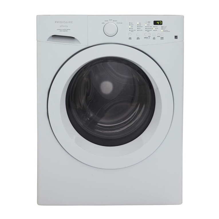 Frigidaire Affinity FAFW3801L Owner's manual