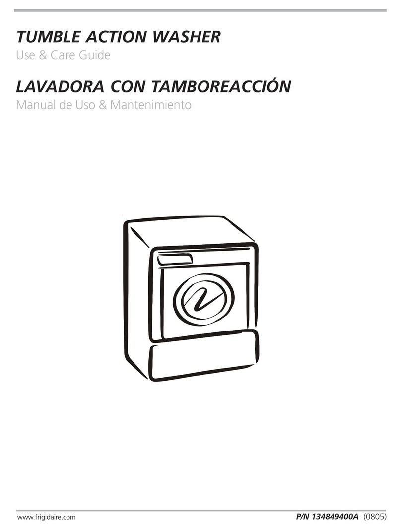 Frigidaire FTFB2940F User manual