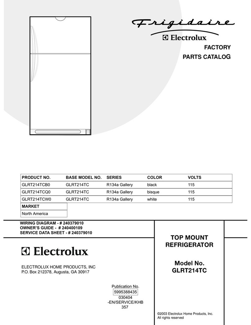 Frigidaire GLRT214TC Factory parts catalog