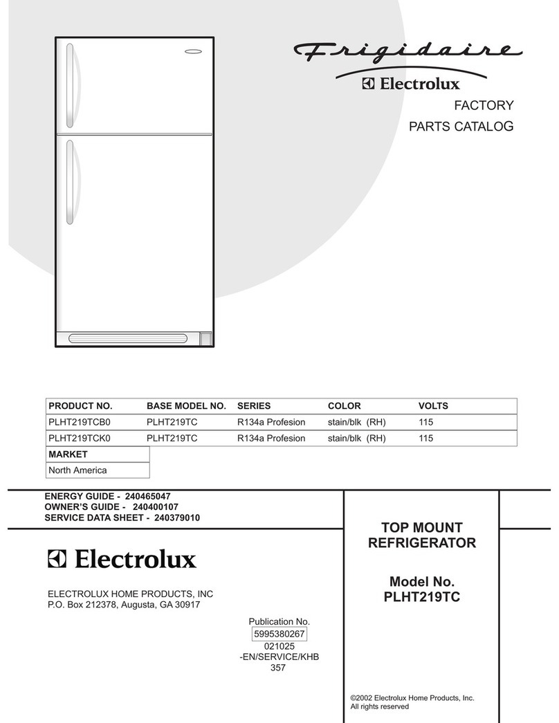Frigidaire PLHT219TC User manual