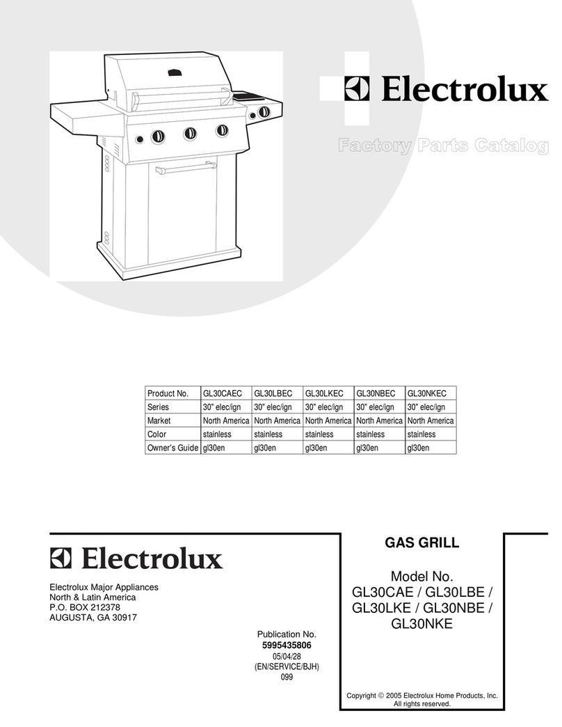 Electrolux GL30CAE User manual