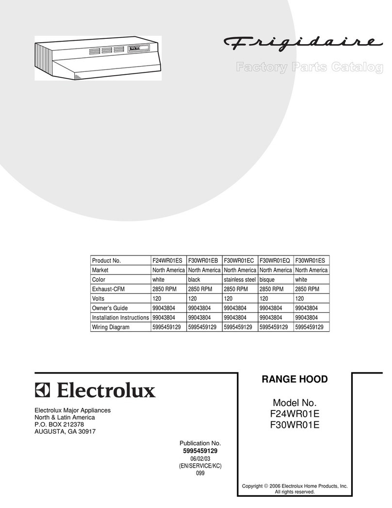 Frigidaire F24WR01E Manual