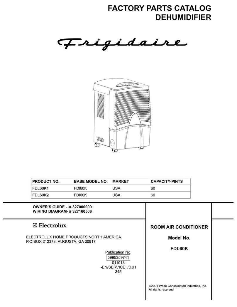 Frigidaire FDL60K1 User manual