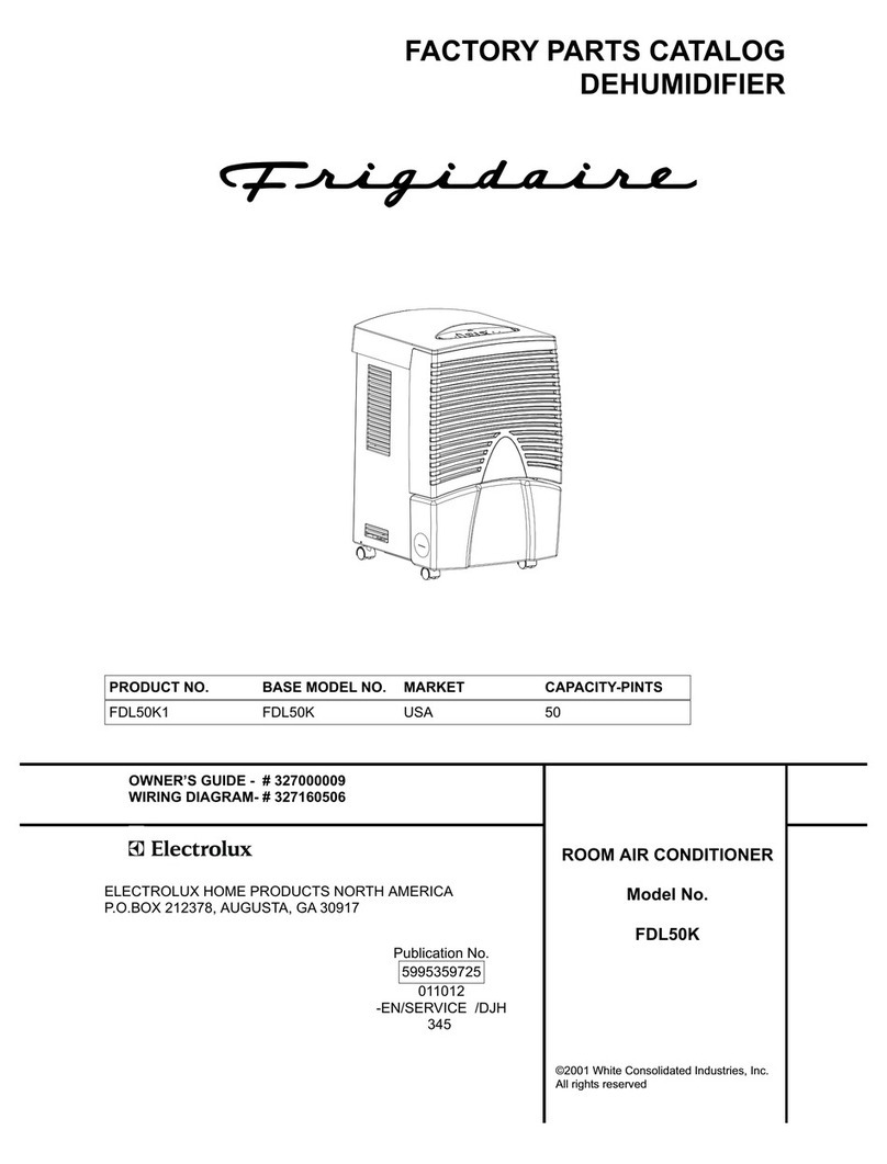 Frigidaire FDL50K1 User manual