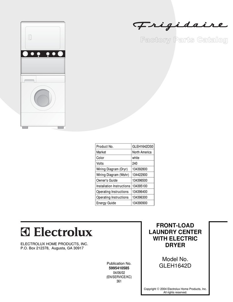 Frigidaire GLEH1642D Factory parts catalog