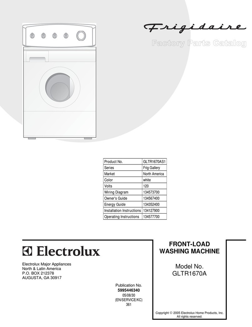 Frigidaire GLTR1670A Factory parts catalog