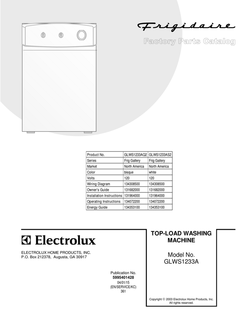 Frigidaire GLWS1233A Factory parts catalog