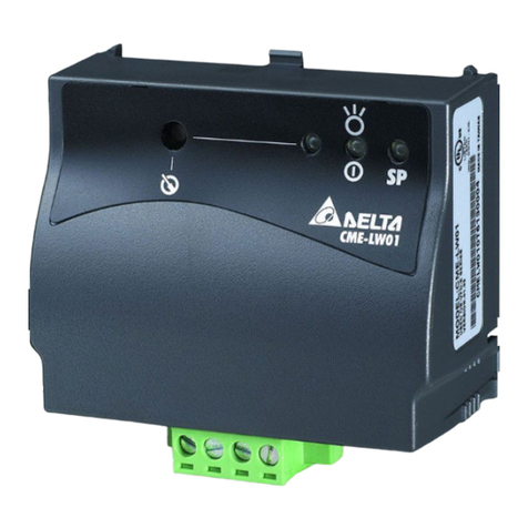 Delta Electronics LonWorks Communication Module CME-LW01 User manual