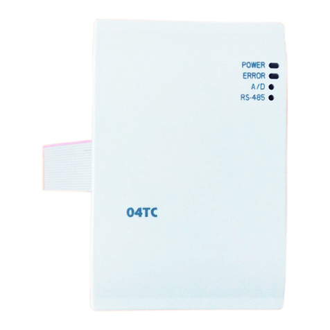 Delta Electronics DVP Series PLC DVP04TC-H2 User manual