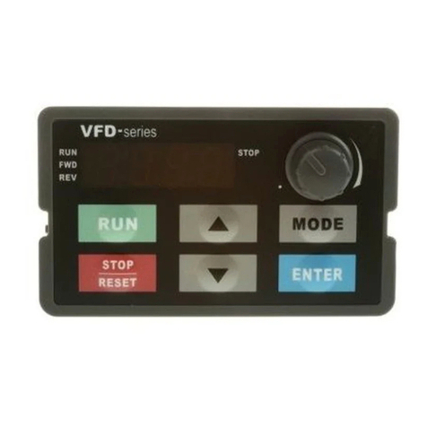 Delta Electronics Digital Keypad KPE-LE02 User manual