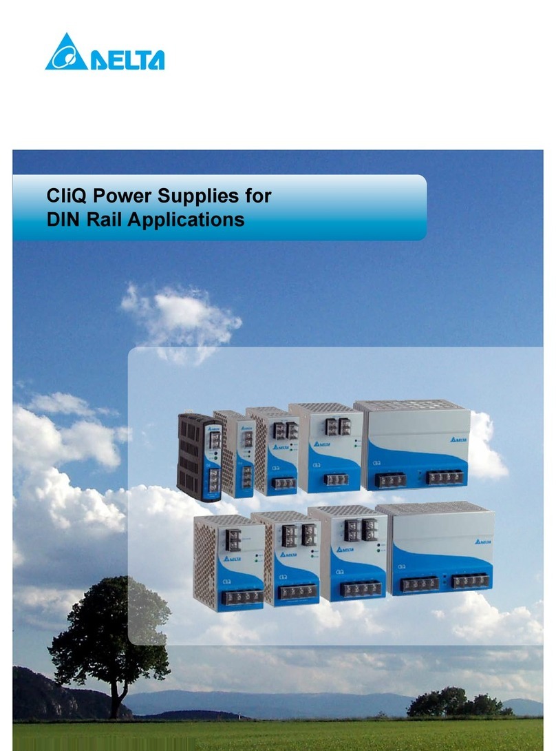 Delta Electronics CliQ User manual