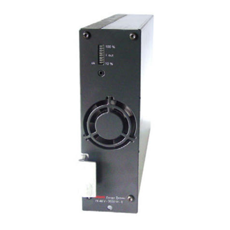 Delta Electronics Rectifier FR 2000 User manual