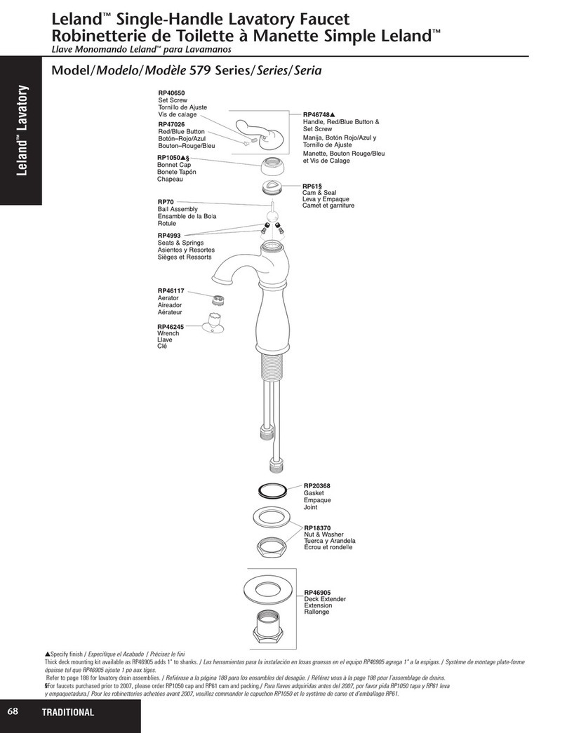 Delta 579 Series User manual