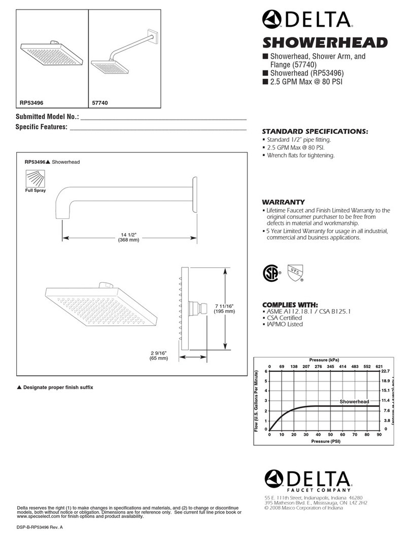 Delta 57740 User manual