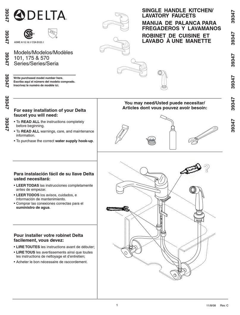 Delta 101 Series User manual