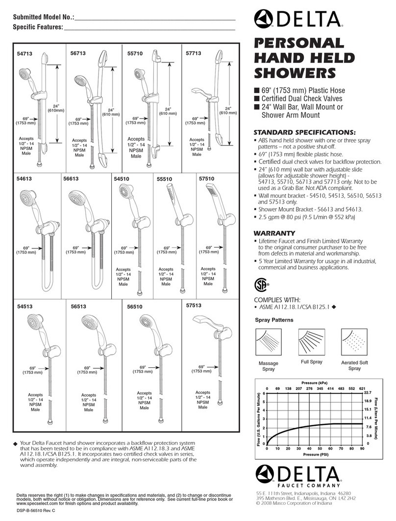 Delta 54613 Series User manual